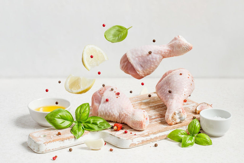 BOCCONCINI DI POLLO CON BASILICO E LIMONE