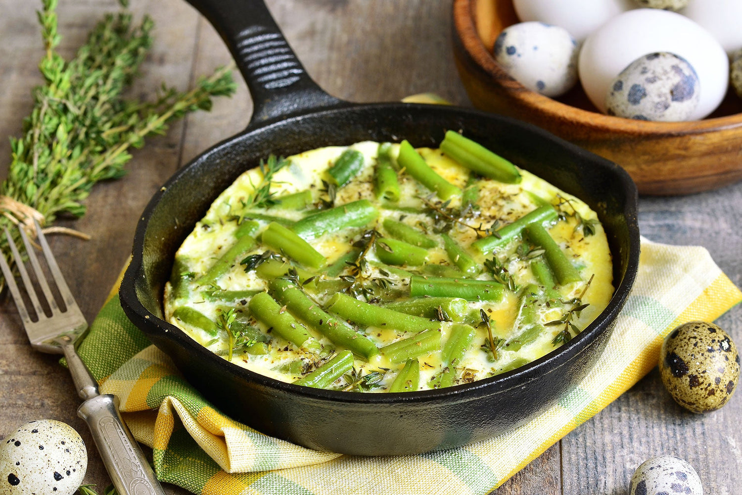 FRITTATA CON FAGIOLINI - Prometek